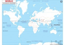 Philippines Location Map - Digital File