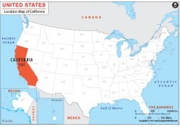 California Location Map - Digital File