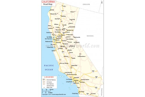 California Road Map 