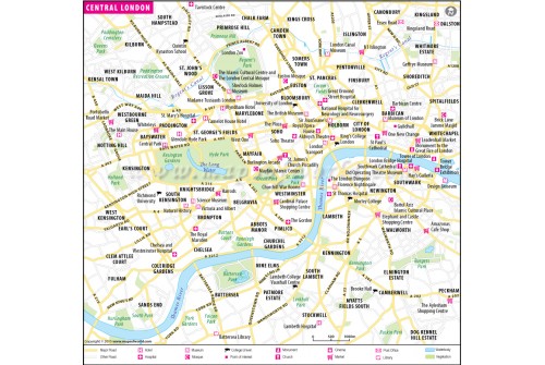 Central London Map