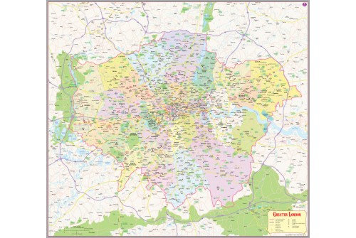 London Metropolitan Map