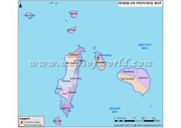 Romblon Province Map - Digital File
