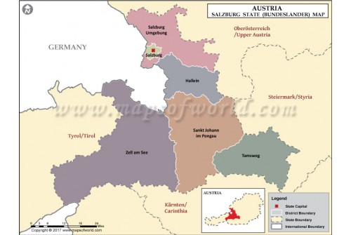 Salzburg Map