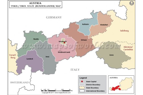 Tyrol Map