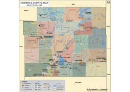 Chippewa County Map - Digital File