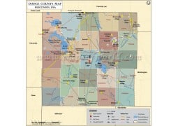 Dodge County Map - Digital File