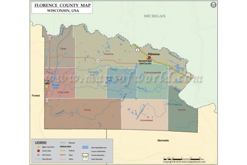 Florence County Map