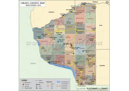 Grant County Map - Digital File