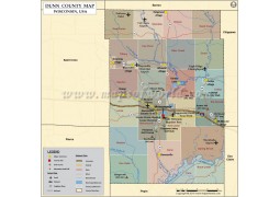 Dunn County Map - Digital File