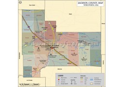 Jackson County Map - Digital File
