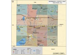 Jefferson County Map - Digital File