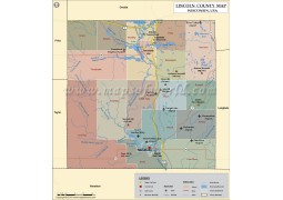Iincoln County Map - Digital File