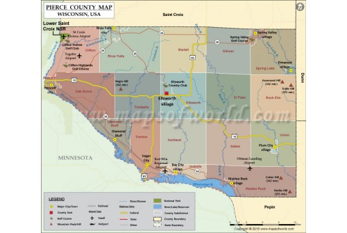 Pierce County Map