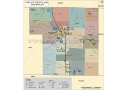 Portage County Map - Digital File