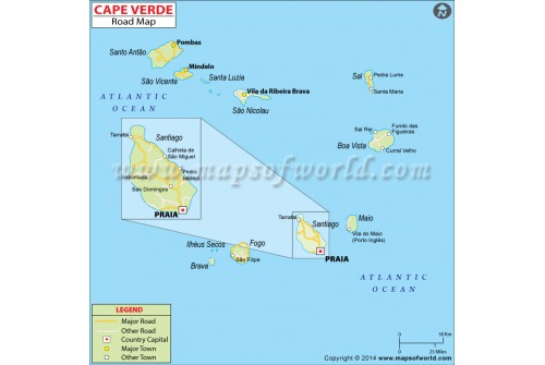 Cape Verde Road Map