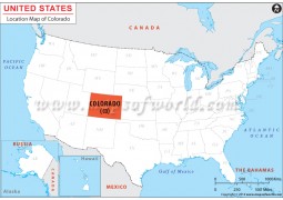 Colorado Location Map - Digital File