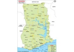 Ghana Road Map - Digital File