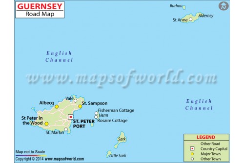 Guernsey Road Map