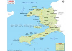 Haiti Road Map - Digital File