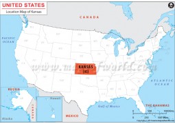 Kansas Location Map - Digital File