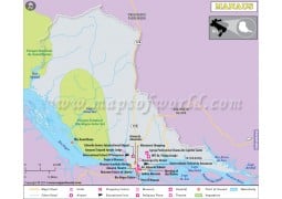 Manaus Brazil Map - Digital File