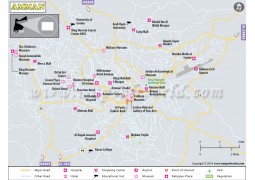 Amman Map - Digital File