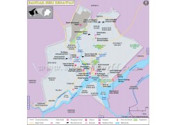 Bandar Seri Begawan Map - Digital File