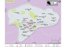 Dodoma City Map - Digital File