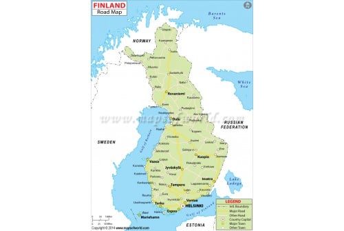 Finland Road Map
