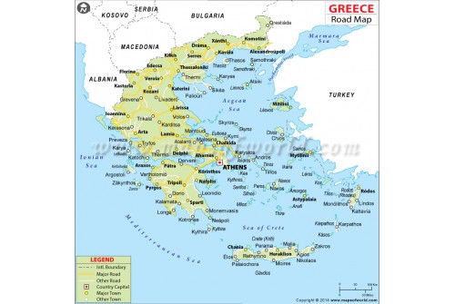 Greece Road Map