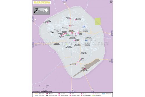 Hargeisa City Map