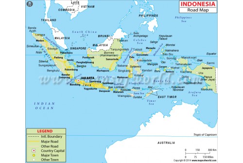Indonesia Road Map