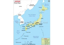 Japan Road Map - Digital File
