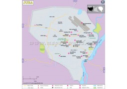 Juba City Map - Digital File