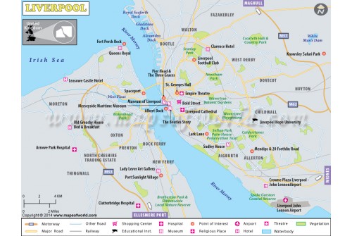 Liverpool Map