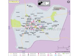 Lusaka City Map - Digital File