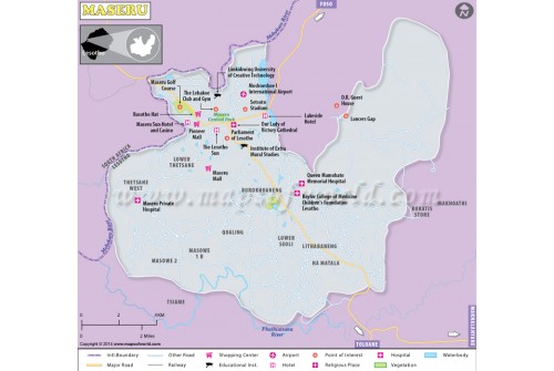 Maseru City Map