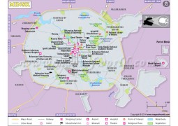Minsk Map - Digital File