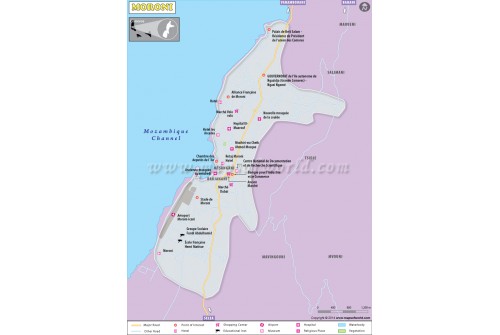 Moroni City Map