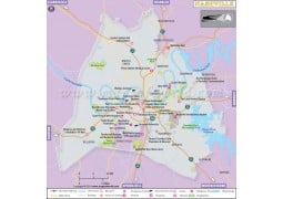 Nashville City Map - Digital File