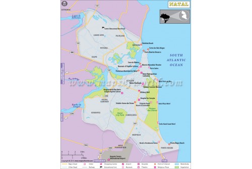 Natal City Map