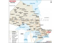 Ontario Map - Digital File
