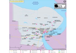 Paramaribo City Map - Digital File