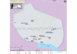 Porto Novo Map - Digital File