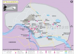 N'Djamena Map - Digital File