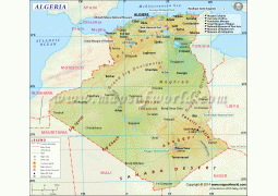 Algeria Map - Digital File