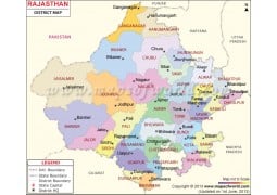 Rajasthan Map - Digital File