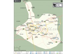 Mecca Map - Digital File