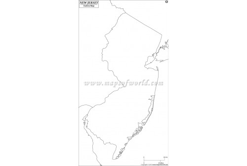 new jersey outline