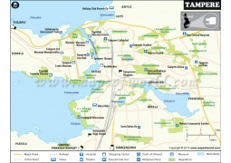Tampere City Map - Digital File